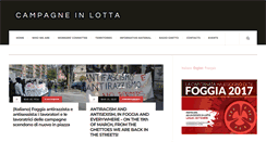 Desktop Screenshot of campagneinlotta.org