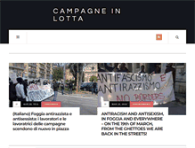 Tablet Screenshot of campagneinlotta.org